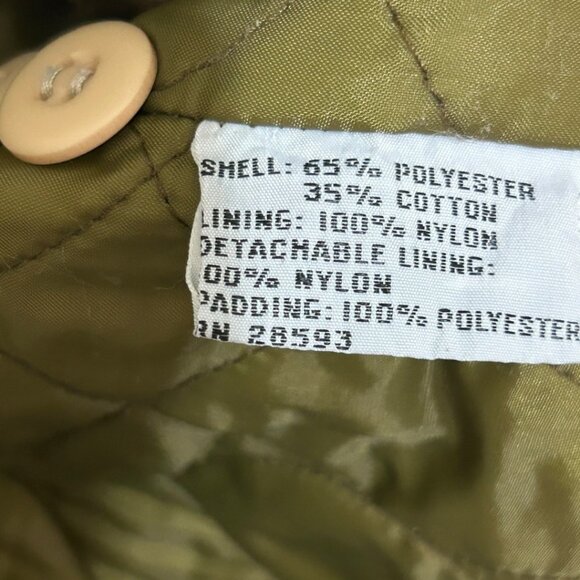 Vintage Beige Members Only‎ Classic Bomber Jacket Men's Size 40 - Picture 5 of 10